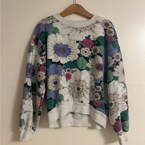GAP Girl Floral Sweatshirt